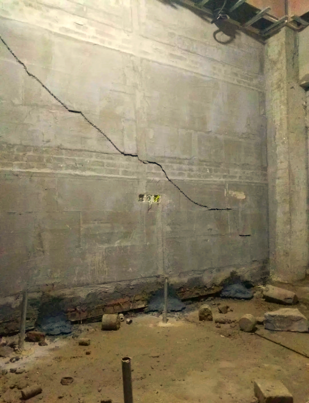 张家口涿鹿县房屋下沉加固